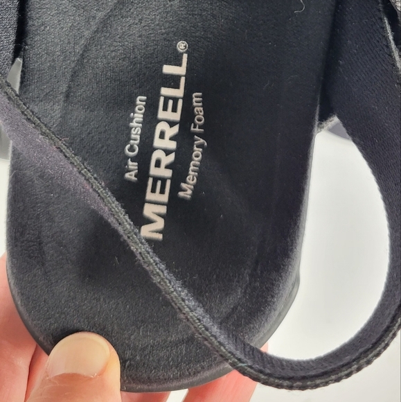 Merrell Black Sandals with Memory Foam #752 Size 9 - Picture 10 of 11
